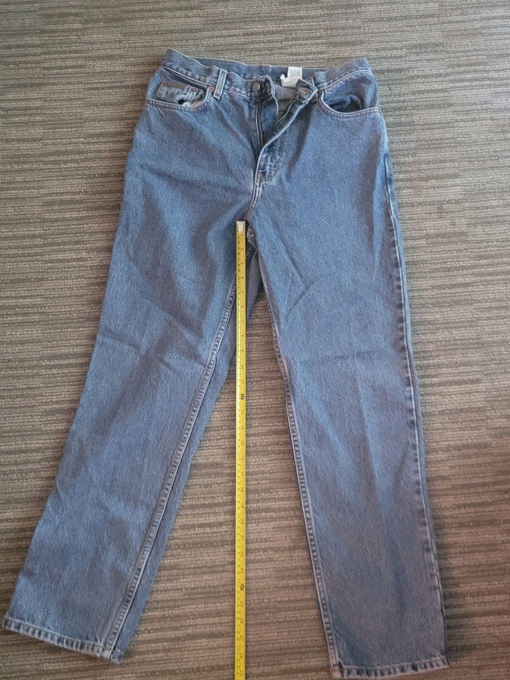 Classic Womens Blue Denim Jeans